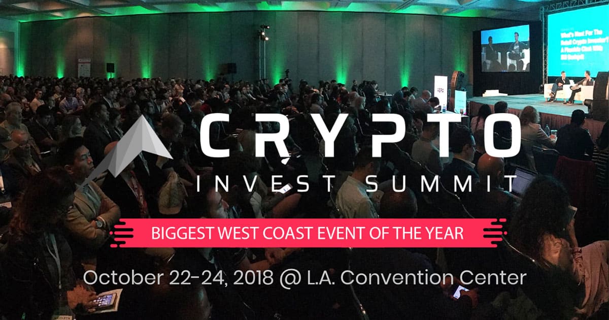 cryptocurrency investor summit 2018